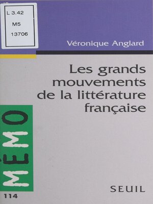 cover image of Les grands mouvements de la littérature française